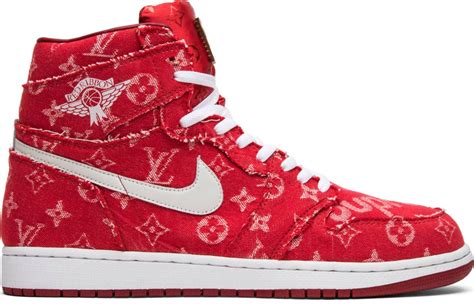 air jordan 1 supreme x lv|supreme Air Jordan 1 release date.